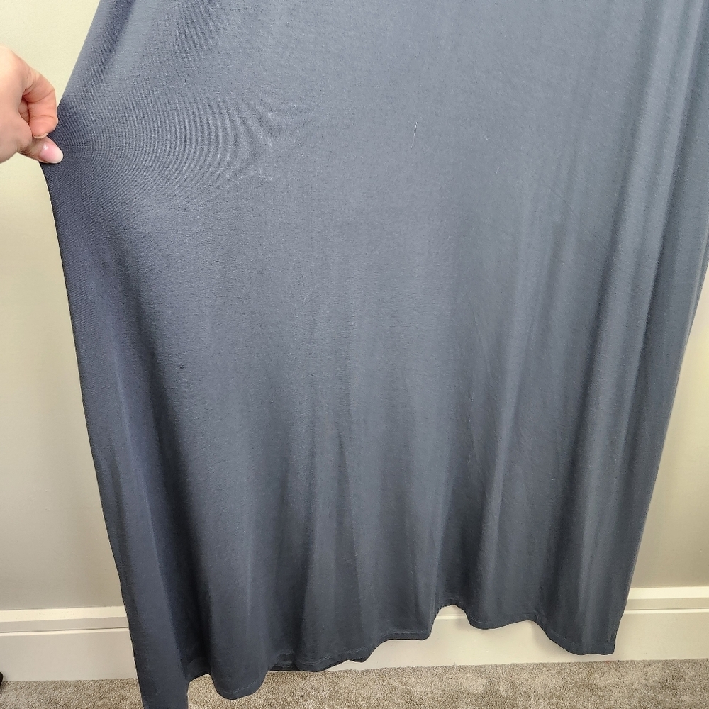 Athleta Santorini Maxi Dress Size 2XL Granite Blue - Picture 5 of 13